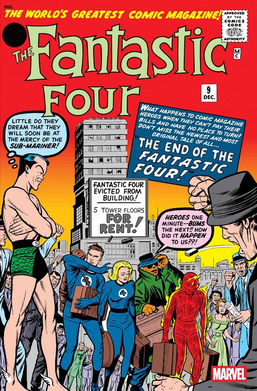 FANTASTIC FOUR #9 FACSIMILE EDITION FANTASTIC FOUR #9 FACSIMILE EDITION