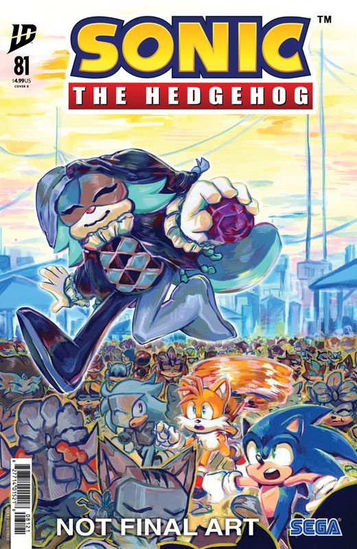 Sonic the Hedgehog #81 Variant B (Dutreix) Sonic the Hedgehog #81 Variant B (Dutreix)