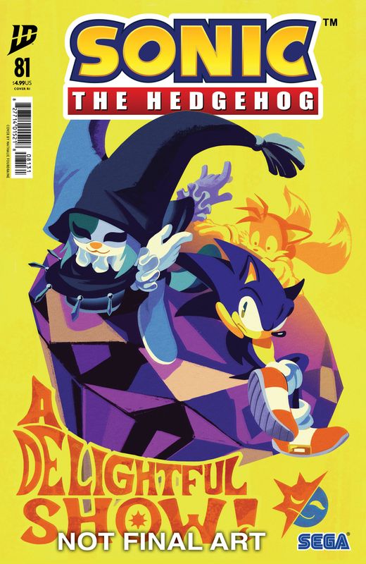 Sonic the Hedgehog #81 Variant 1:15 (Fourdraine)