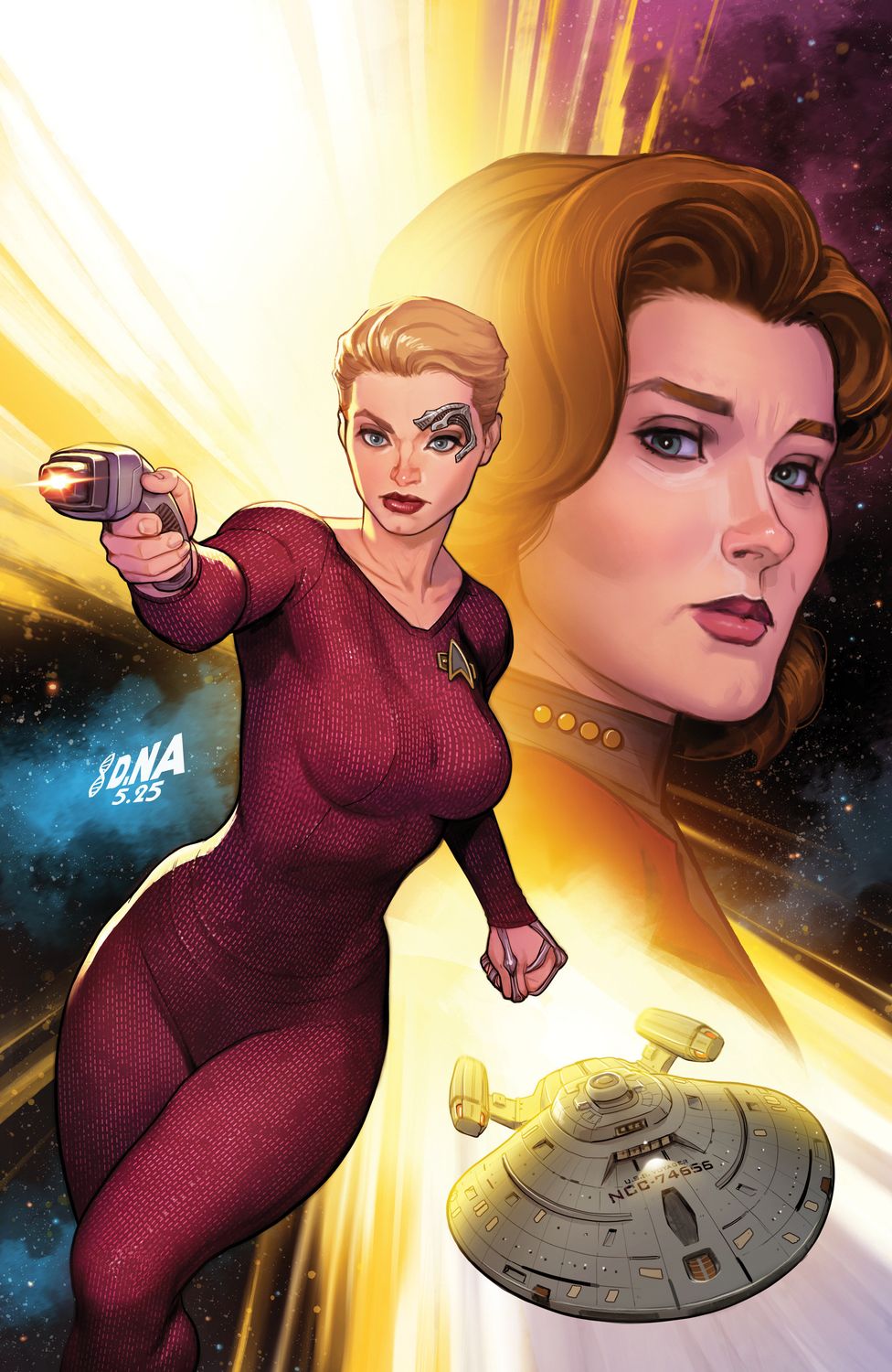 Star Trek: Voyager—Homecoming #1 Variant 1:25 (Nakayama Full Art)