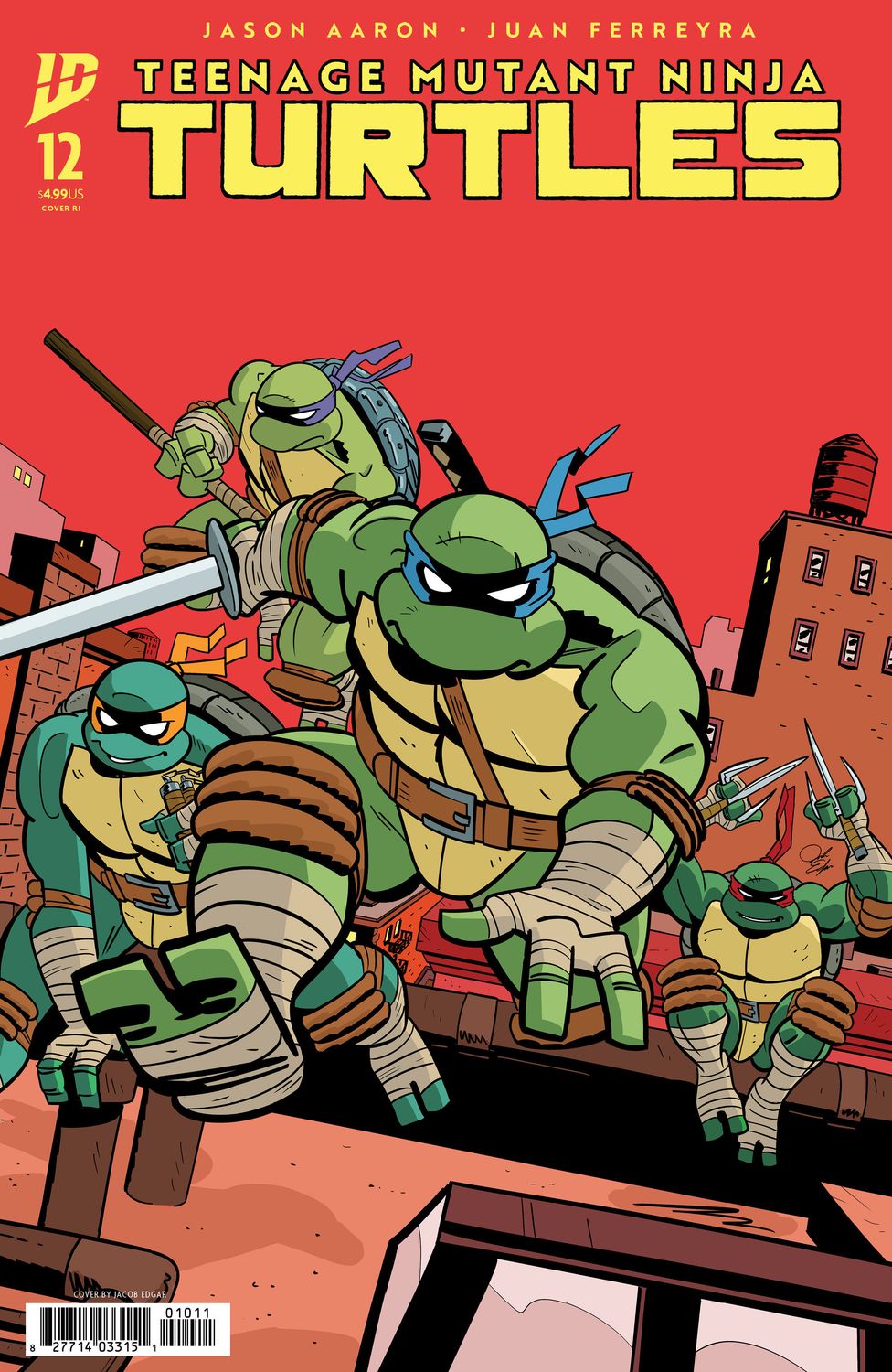 Teenage Mutant Ninja Turtles #12 Variant 1:25 (Edgar)