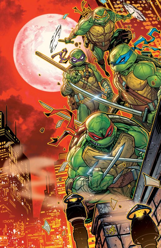 Teenage Mutant Ninja Turtles #12 Variant 1:50 (Meyers Full Art)