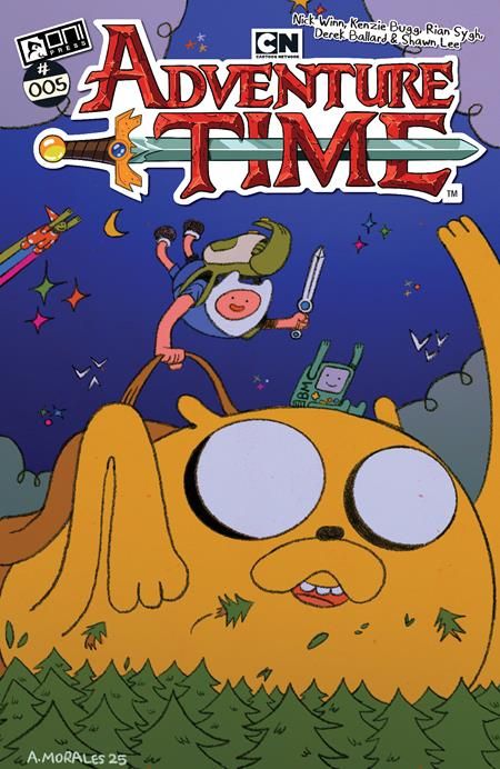 ADVENTURE TIME (2025) #5 CVR E 1:20 AGUSTIN MORALES VAR