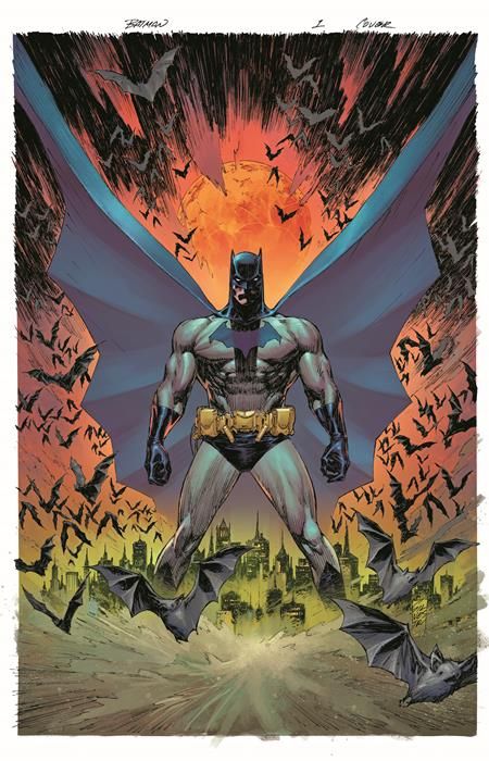 BATMAN #1 CVR C MARC SILVESTRI CARD STOCK VAR