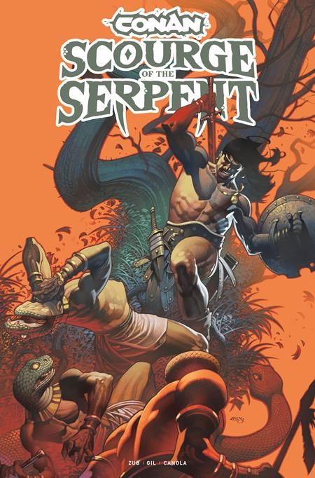 CONAN THE BARBARIAN SCOURGE OF THE SERPENT #1 (OF 4) CVR E CHRIS STEVENS VAR