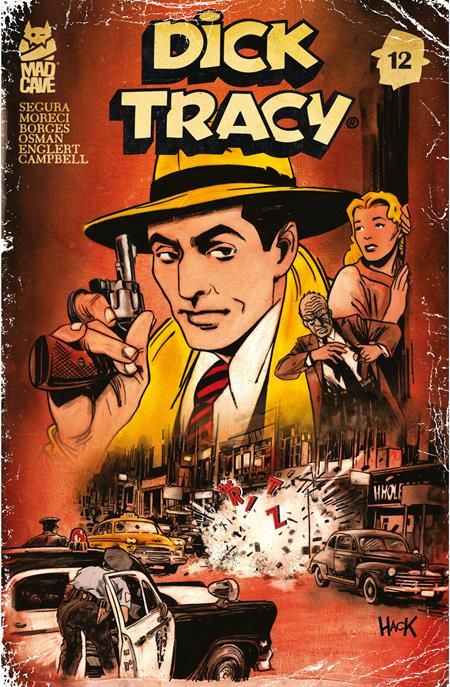 DICK TRACY #12 CVR B ROBERT HACK VAR DICK TRACY #12 CVR B ROBERT HACK VAR