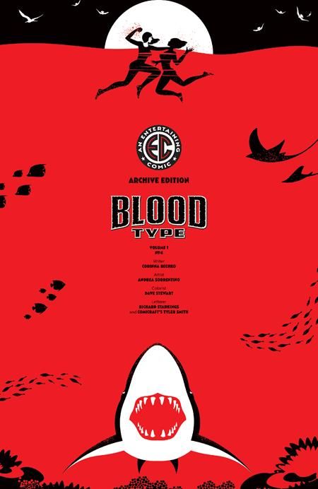 EC BLOOD TYPE #4 (OF 4) CVR E 1:50 PATRICIA MARTIN EC ARCHIVE EDITION VAR