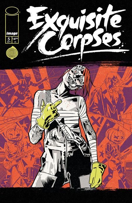 EXQUISITE CORPSES #5 CVR A MICHAEL WALSH