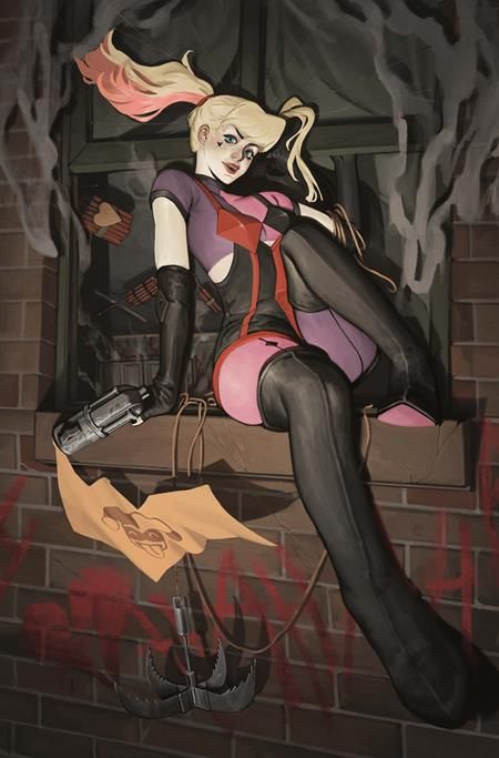 HARLEY QUINN #54 CVR E 1:25 MANNY CARBONILLA CARD STOCK VAR