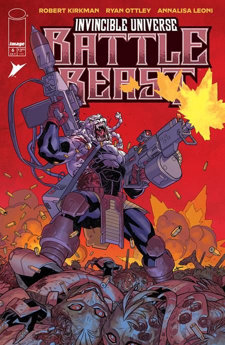 INVINCIBLE UNIVERSE BATTLE BEAST #6 CVR D 1:25 CORY WALKER & LORENZO DE FELICI VAR