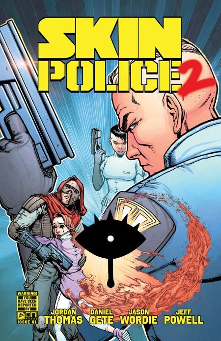 SKIN POLICE 2 #1 (OF 4) CVR D CLARA MEATH VAR