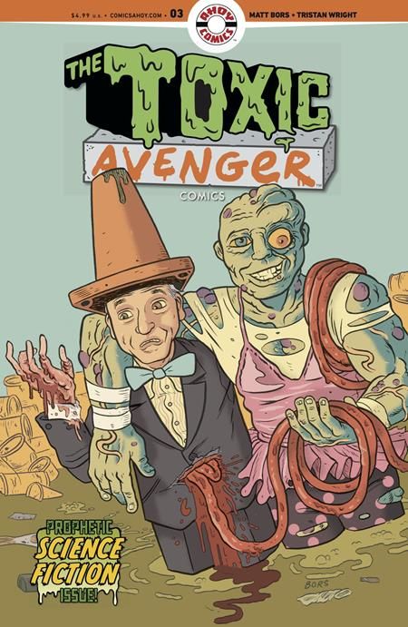 TOXIC AVENGER COMICS #3 CVR B 1:3 MATT BORS UNLOCK VAR