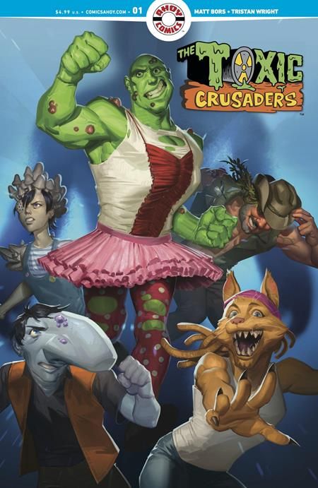 TOXIC CRUSADERS #1 (OF 5) CVR B 1:3 AR SULLIVAN UNLOCK VAR