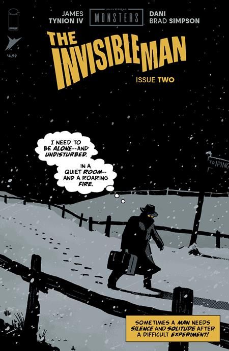UNIVERSAL MONSTERS THE INVISIBLE MAN #2 (OF 4) CVR C 1:10 DAVID AJA PULP VAR