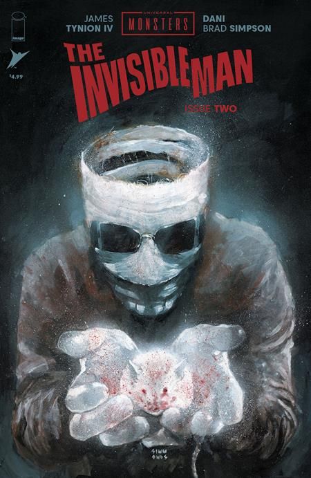 UNIVERSAL MONSTERS THE INVISIBLE MAN #2 (OF 4) CVR F 1:75 MARTIN SIMMONDS VAR
