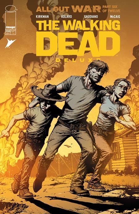 WALKING DEAD DELUXE #120 CVR A DAVID FINCH & DAVE MCCAIG