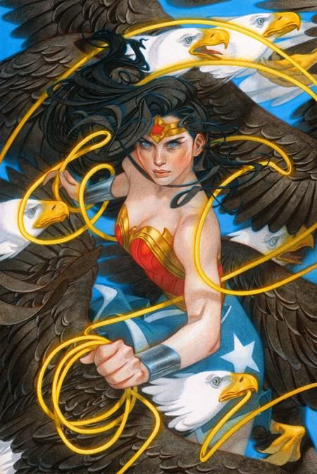 WONDER WOMAN #25 CVR H 1:25 TRAN NGUYEN CARD STOCK VAR