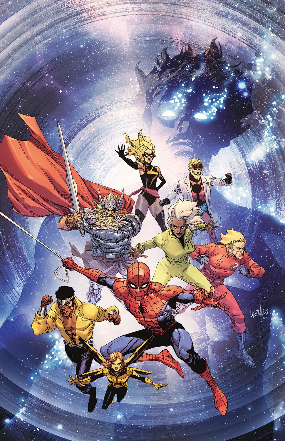 BATTLEWORLD #1 LEINIL YU VIRGIN 1:100 VARIANT