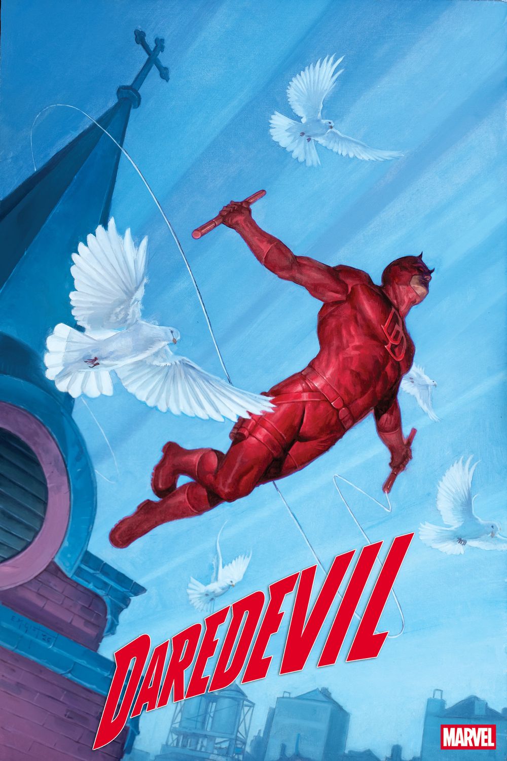 DAREDEVIL #25 E.M. GIST 1:25 VARIANT
