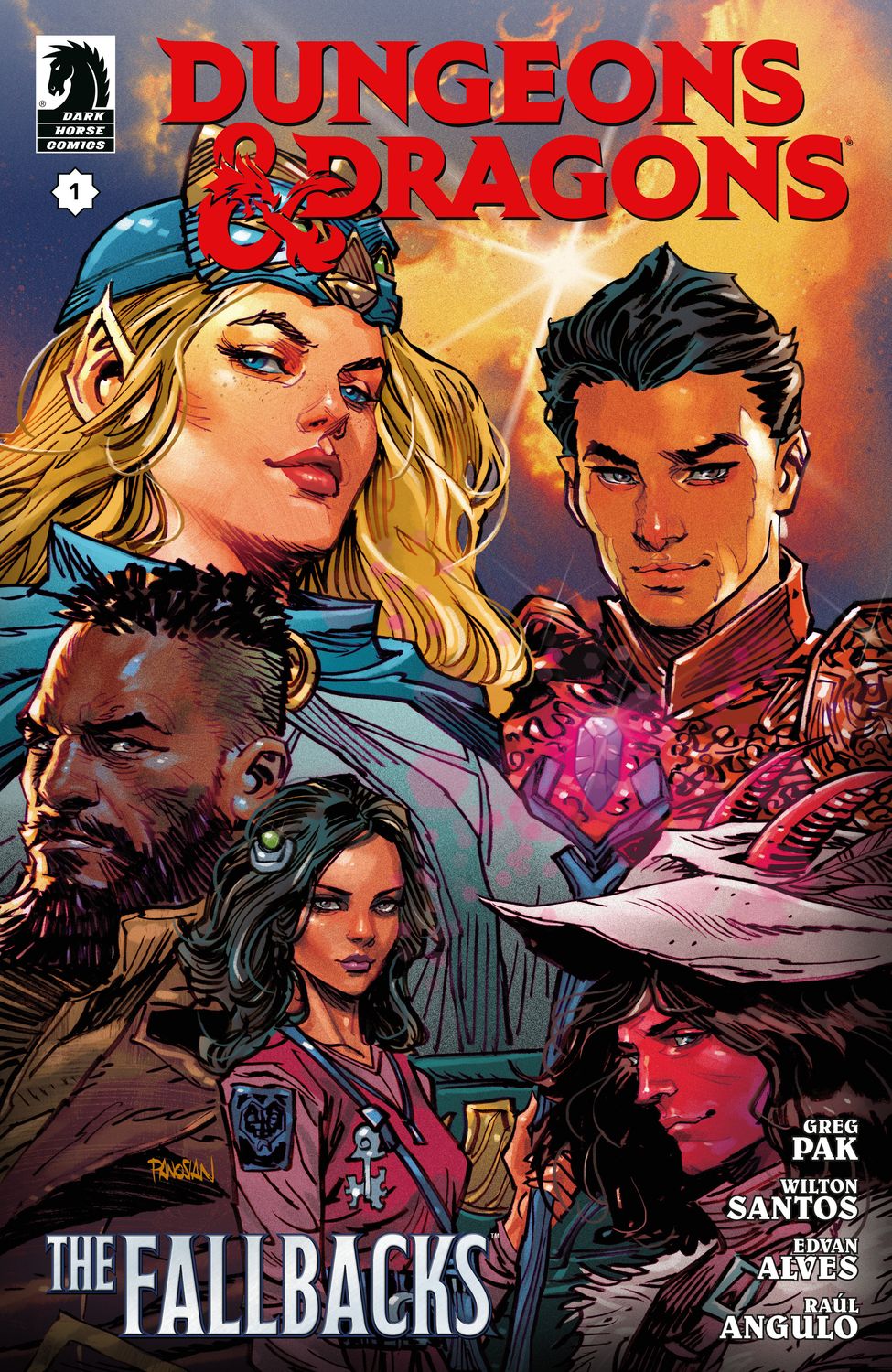 Dungeons & Dragons: The Fallbacks Series 1 #1 (CVR E) (Dan Panosian)
