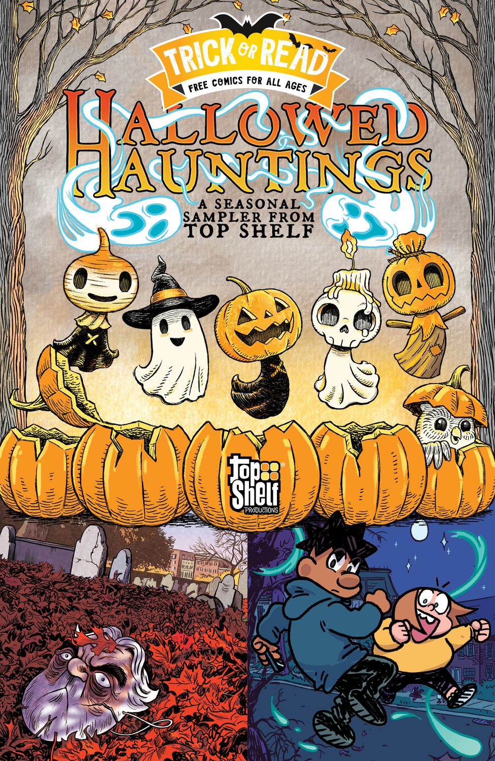 Hallowed Hauntings: A Seasonal Sampler from Top Shelf: Trick-or-Read 2025 Cover A