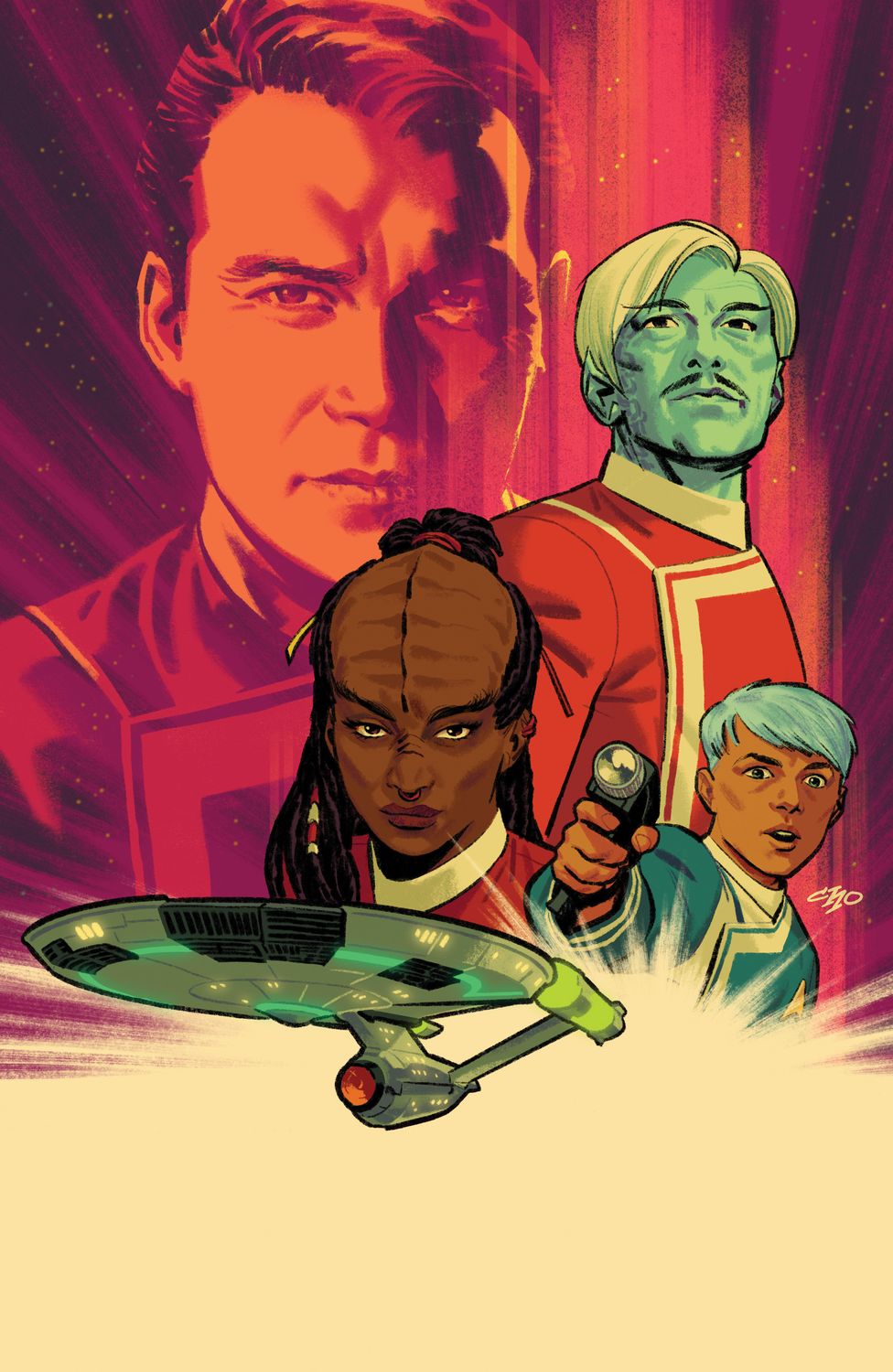 Star Trek: The Last Starship #1 Variant 1:25 (Cho Full Art)