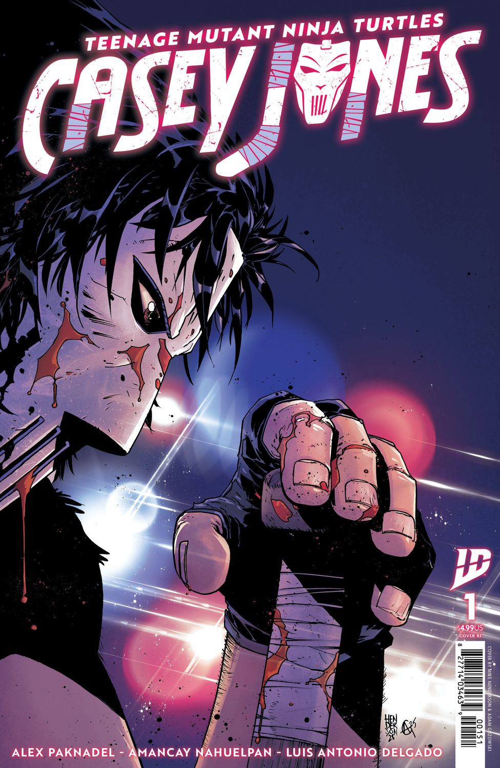 Teenage Mutant Ninja Turtles: Casey Jones #1 Variant 1:50 (Henderson)