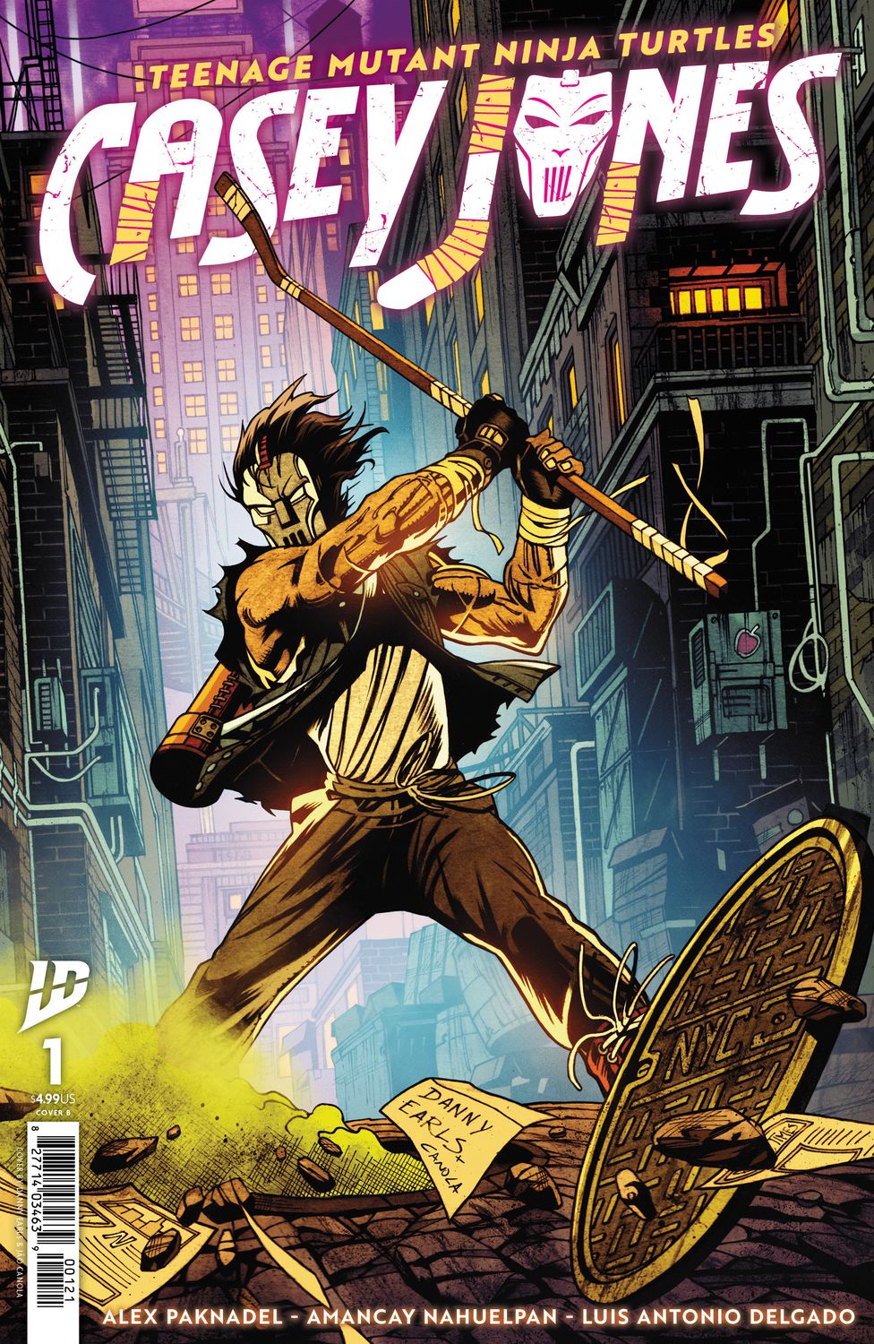 Teenage Mutant Ninja Turtles: Casey Jones #1 Variant B (Earls)