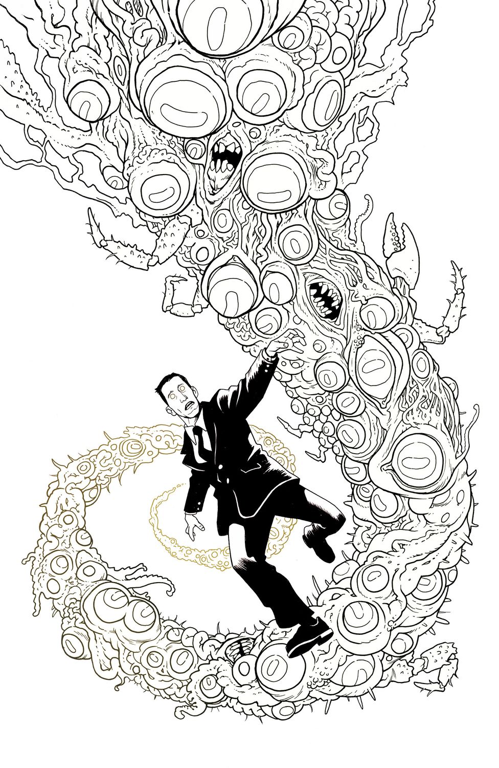 The Last Day of H.P. Lovecraft #1 D 1:10 (Full Art, Stenbeck)