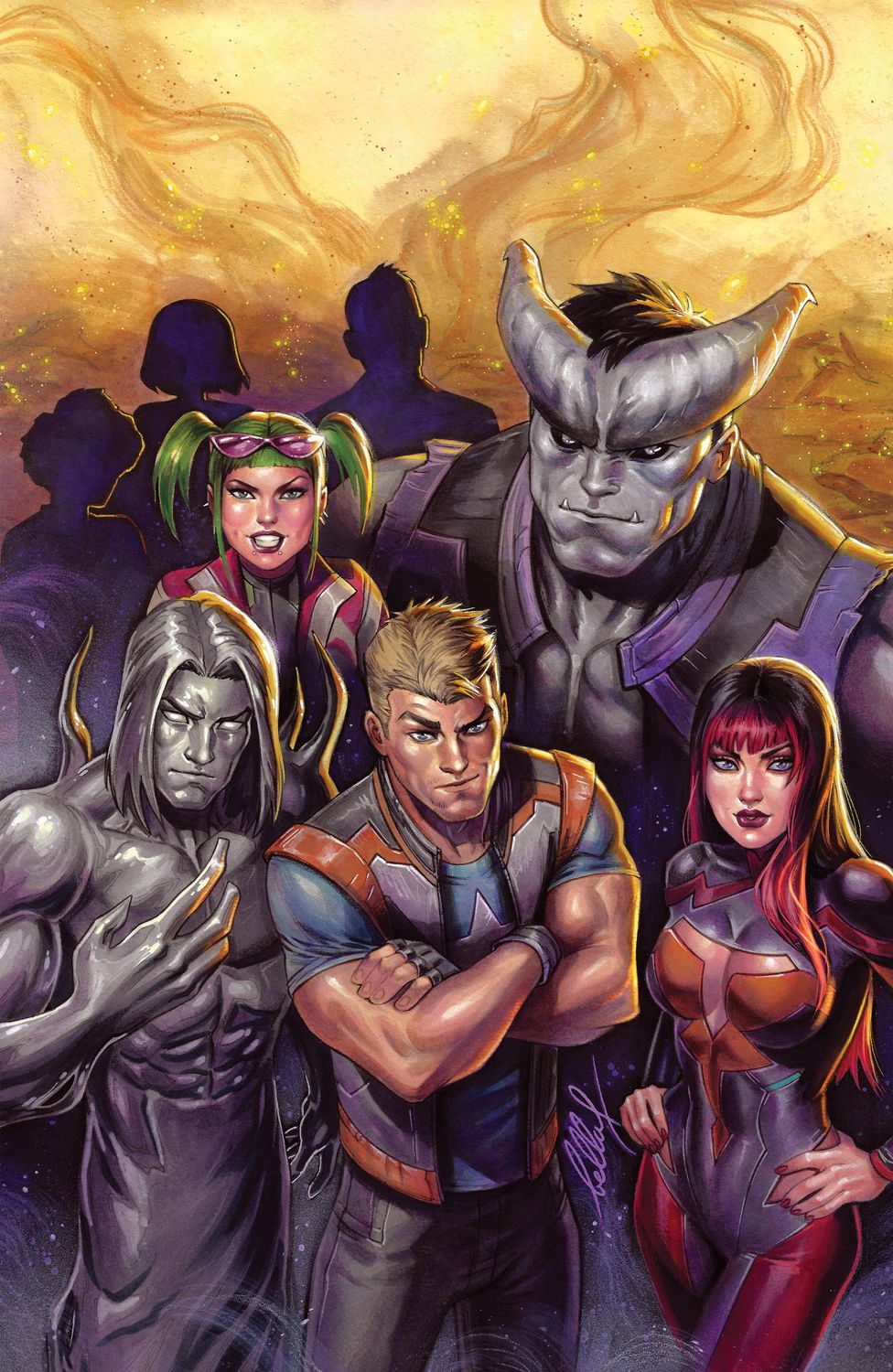 Valiant Beyond: All-New Harbinger #1 Variant E (Rachlin Full Art)
