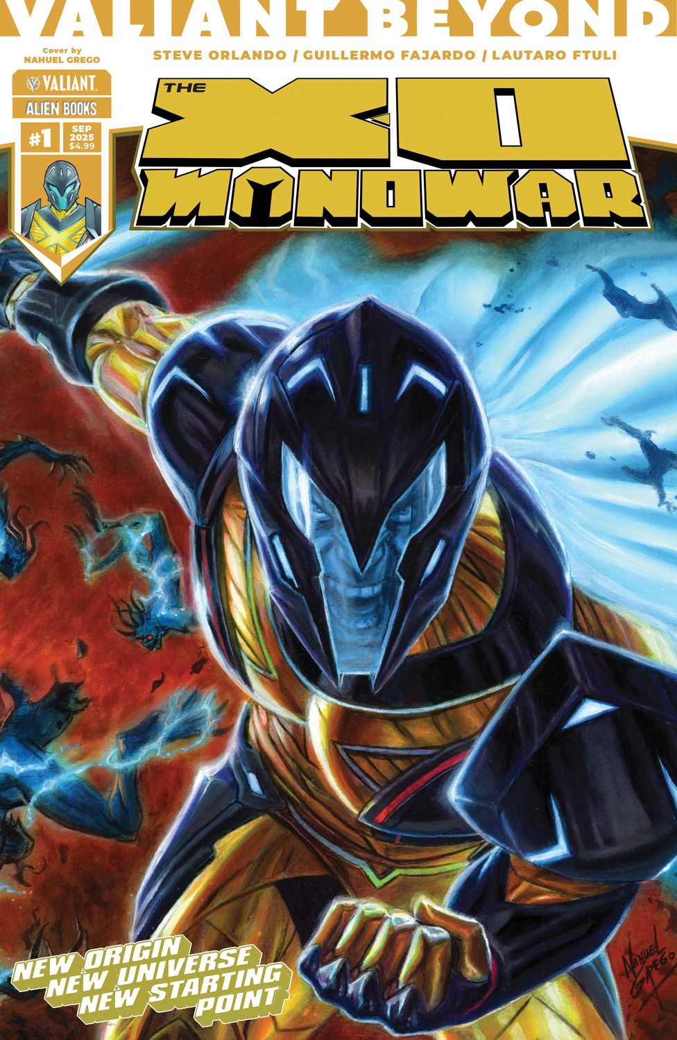 Valiant Beyond: The X-O Manowar #1 Variant B (Grego Wraparound Variant)