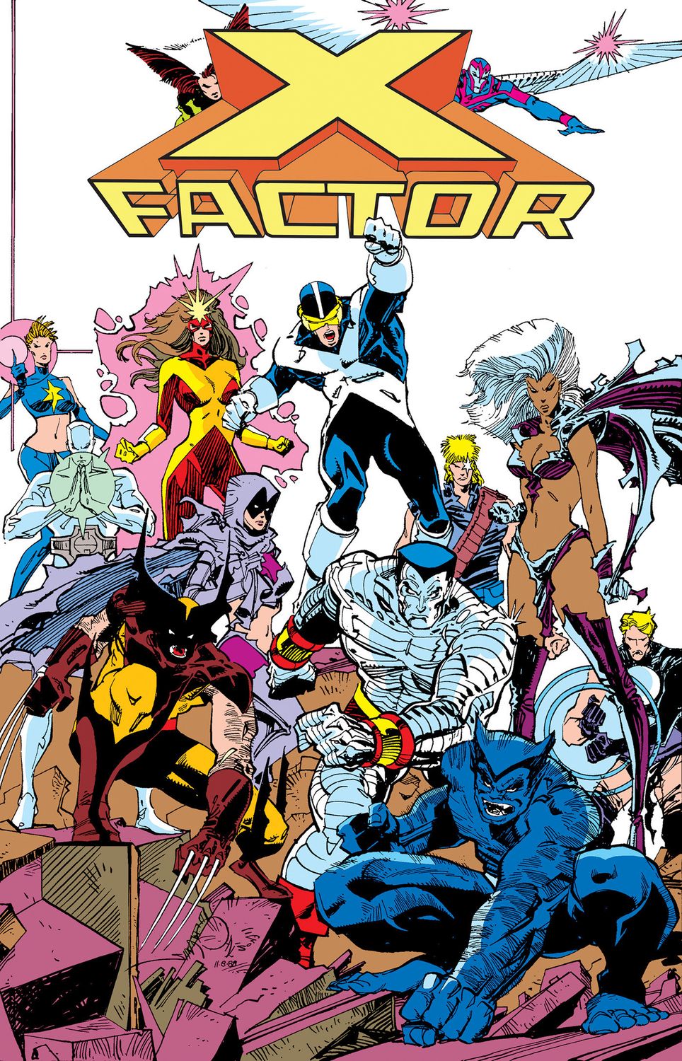 X-Factor: The Original X-Men Omnibus Vol. 2 Walter Simonson Inferno Cover