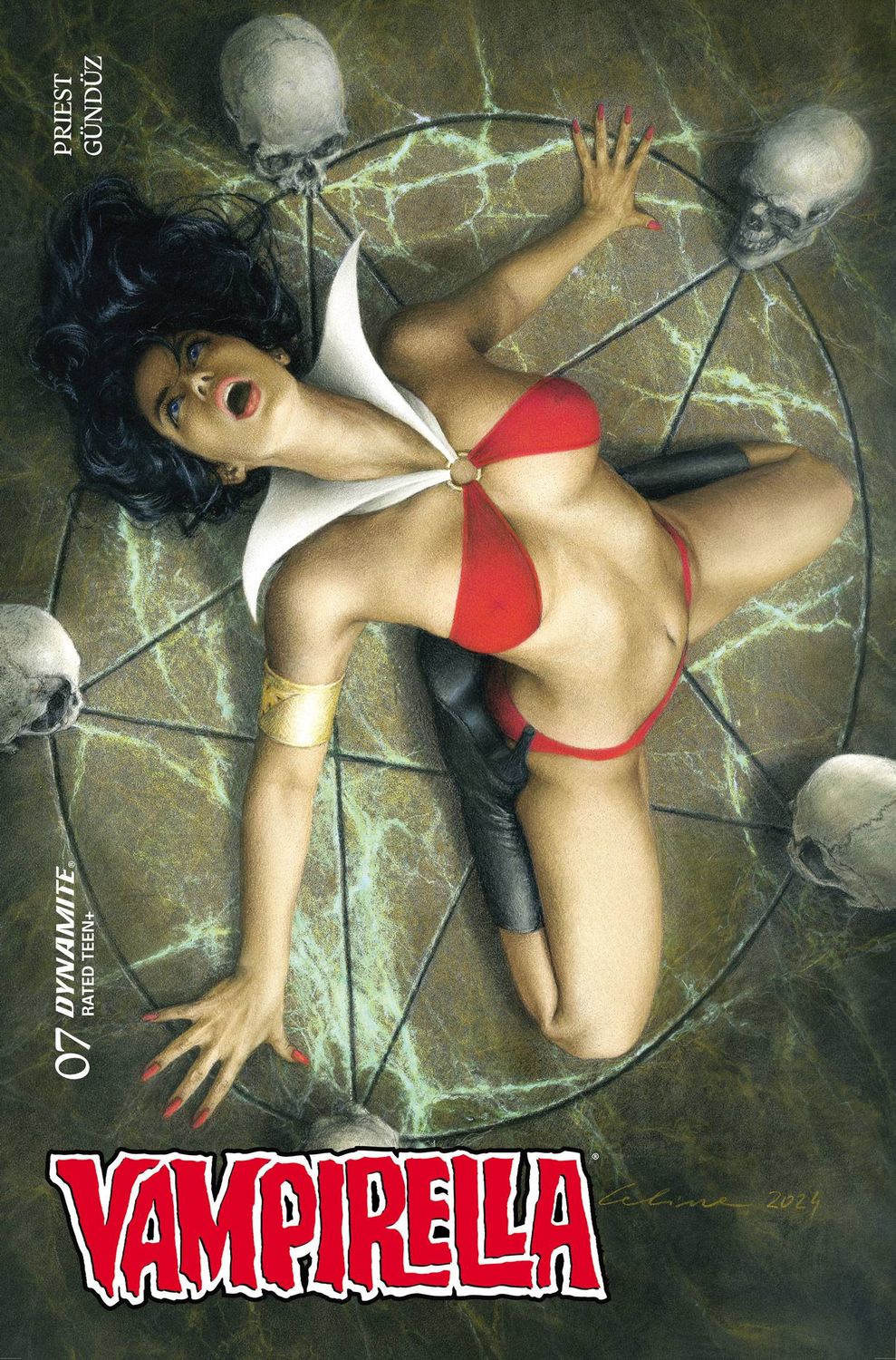 VAMPIRELLA (2025) #7 CVR H 1:10 CELINA ORIGINAL