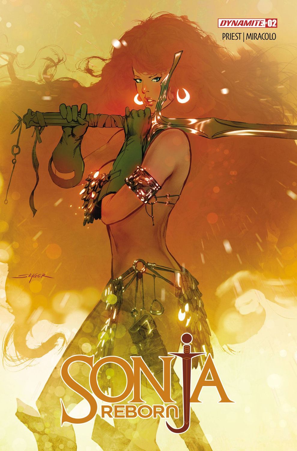 SONJA REBORN #2 CVR B STUART SAYGER