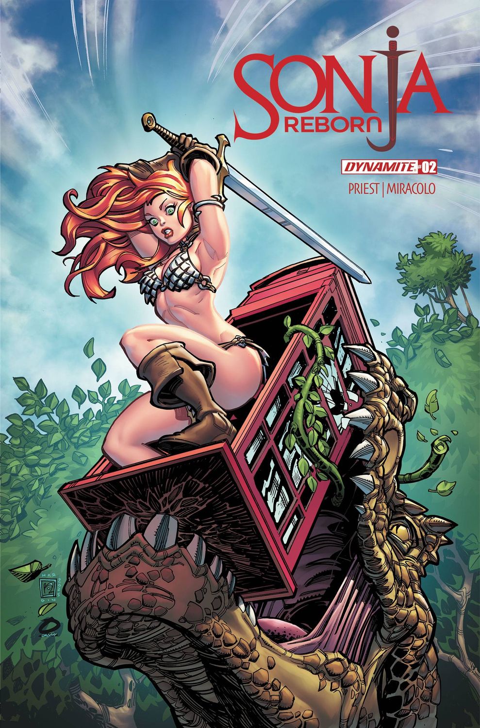 SONJA REBORN #2 CVR C CHAD HARDIN