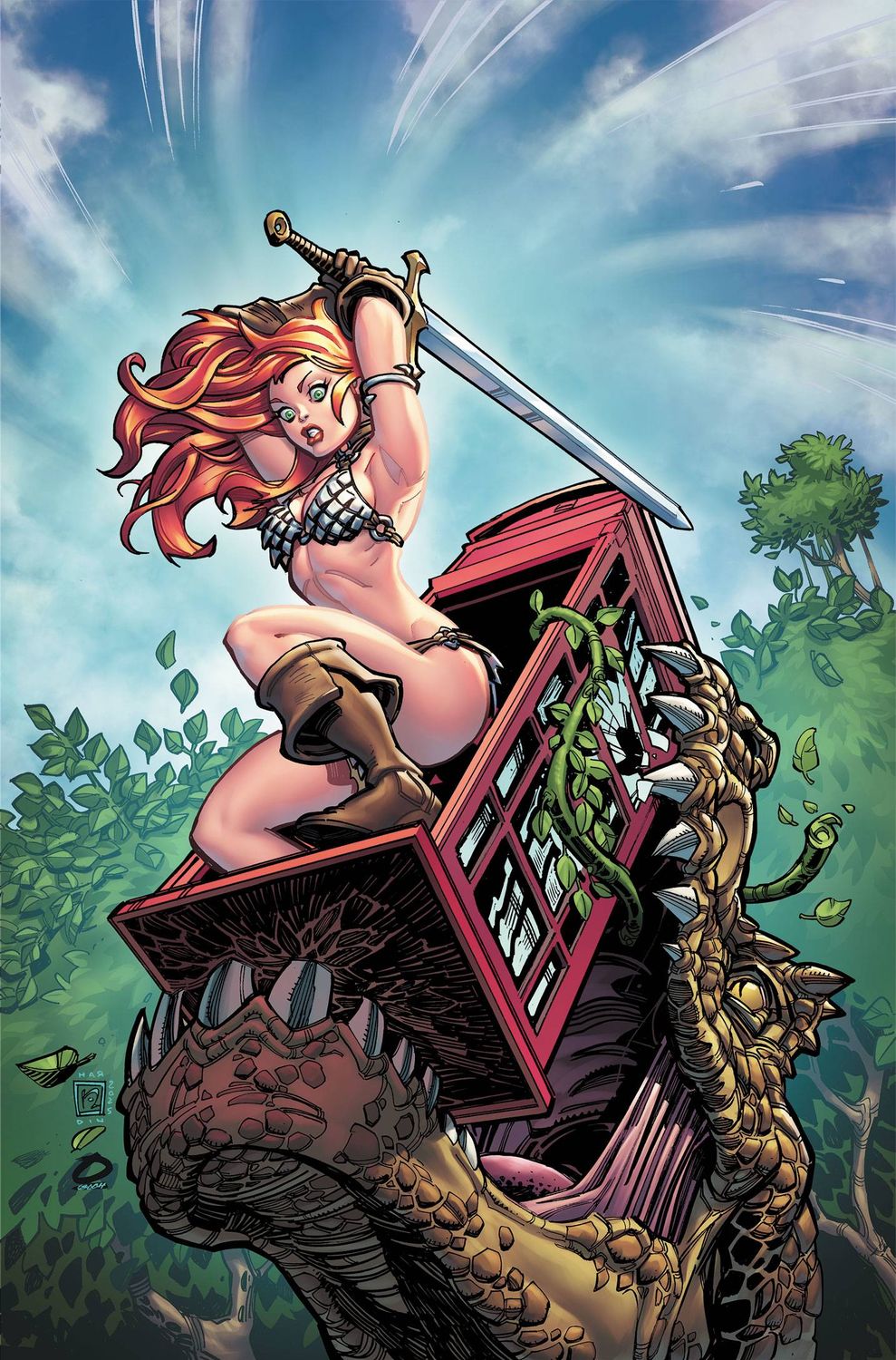 SONJA REBORN #2 CVR L 1:20 CHAD HARDIN VIRGIN