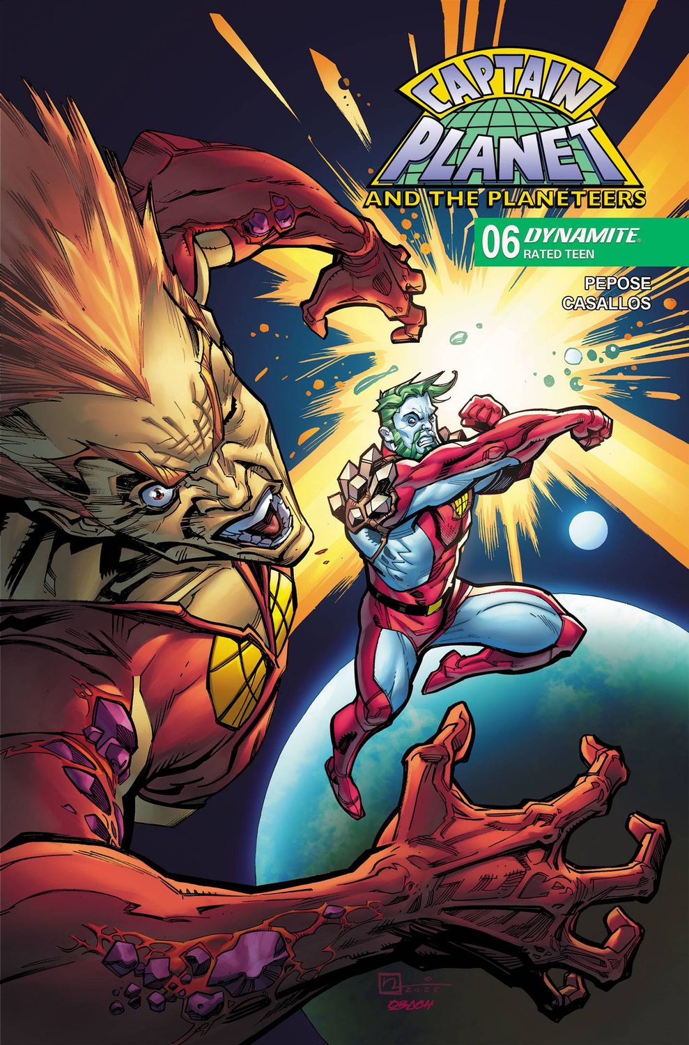 CAPTAIN PLANET #6 CVR A CHAD HARDIN