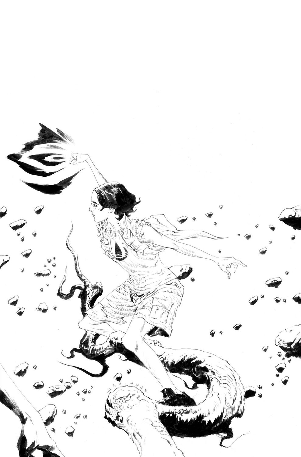 CAPTAIN PLANET #6 CVR I 1:15 JAE LEE LINE ART VIRGIN