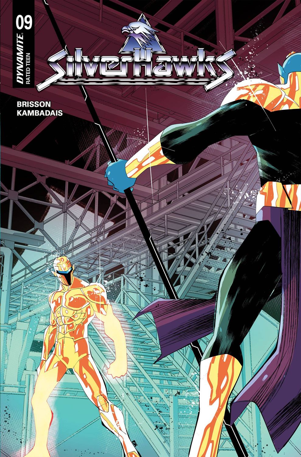 SILVERHAWKS #9 CVR E GEORGE KAMBADAIS