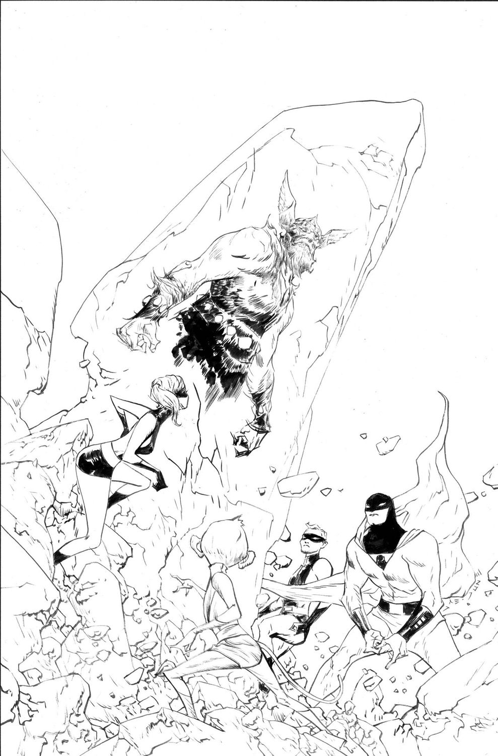 SPACE GHOST (2025) #3 CVR I 1:15 LEE LINE ART VIRGIN
