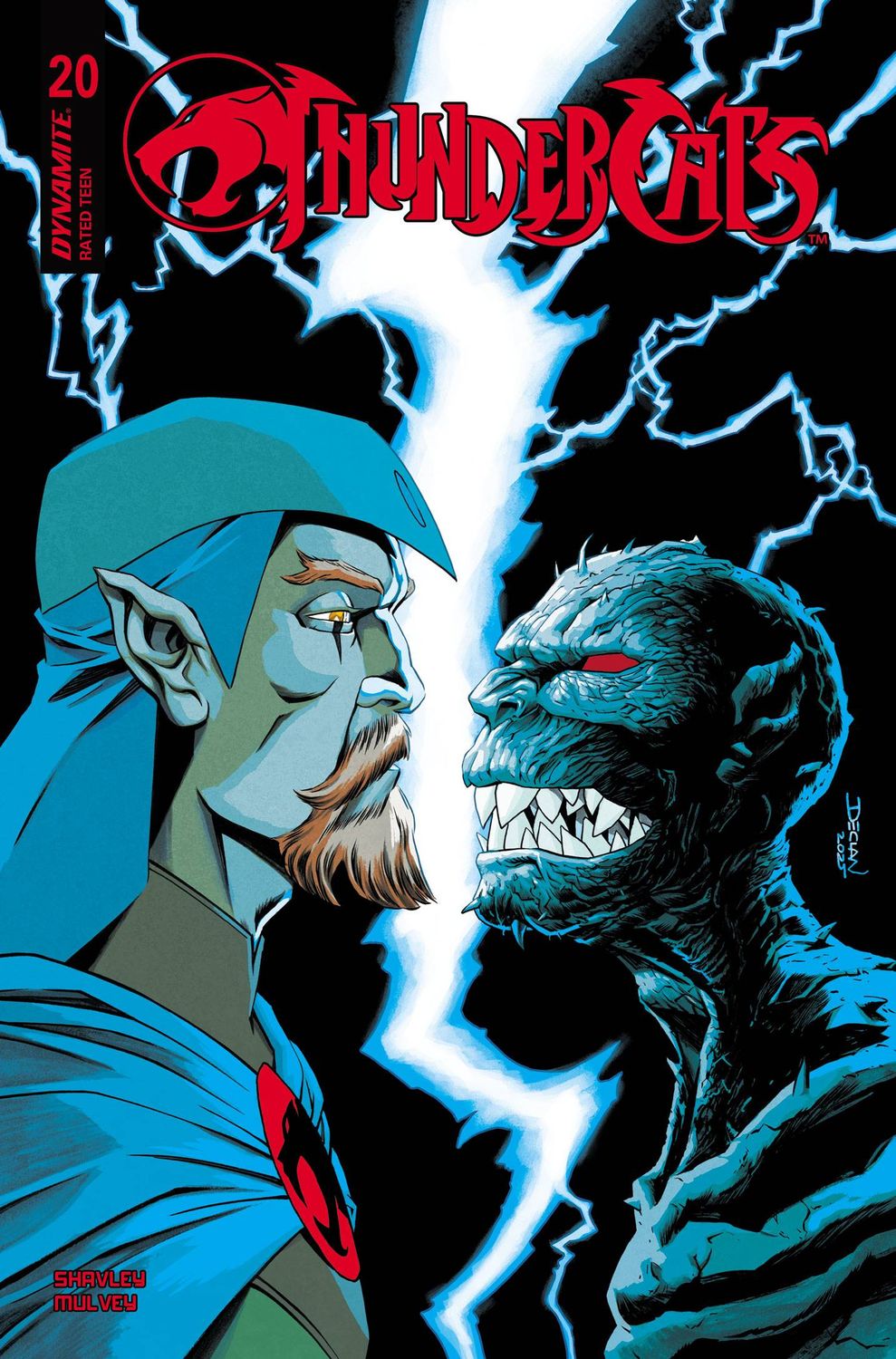 THUNDERCATS #20 CVR B DECLAN SHALVEY