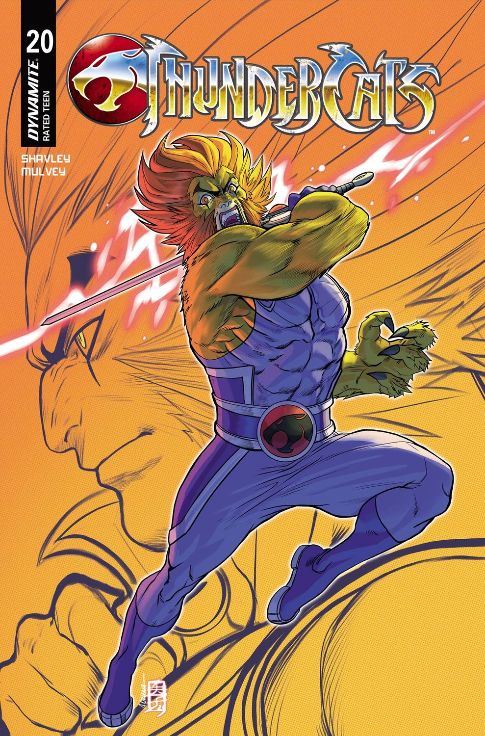 THUNDERCATS #20 CVR D DREW MOSS
