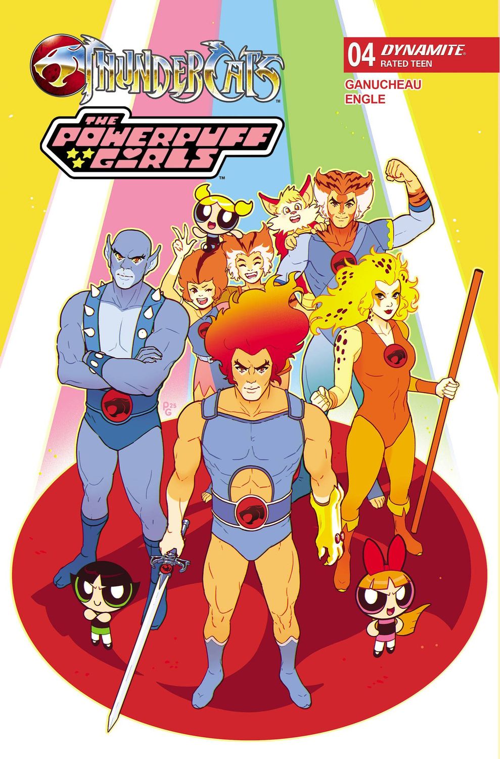 THUNDERCATS THE POWERPUFF GIRLS #4 CVR A PAULINA GANUCHEAU