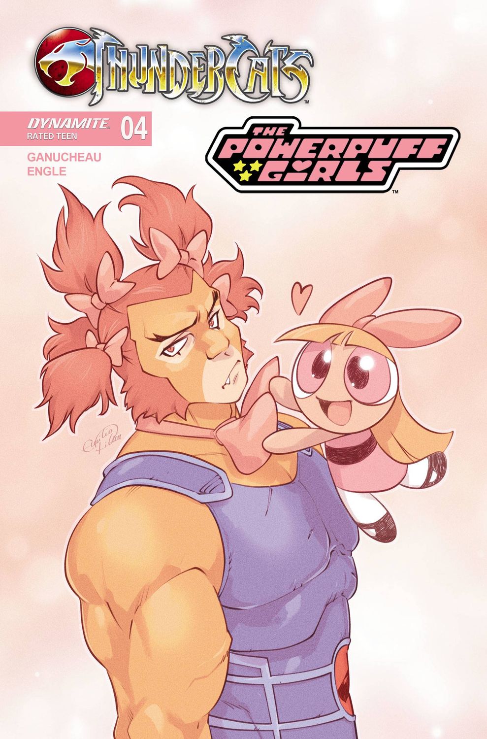 THUNDERCATS THE POWERPUFF GIRLS #4 CVR E EMILIO PILLIU