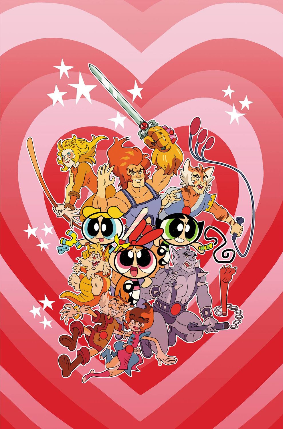 THUNDERCATS THE POWERPUFF GIRLS #4 CVR I 1:15 VIRGIN
