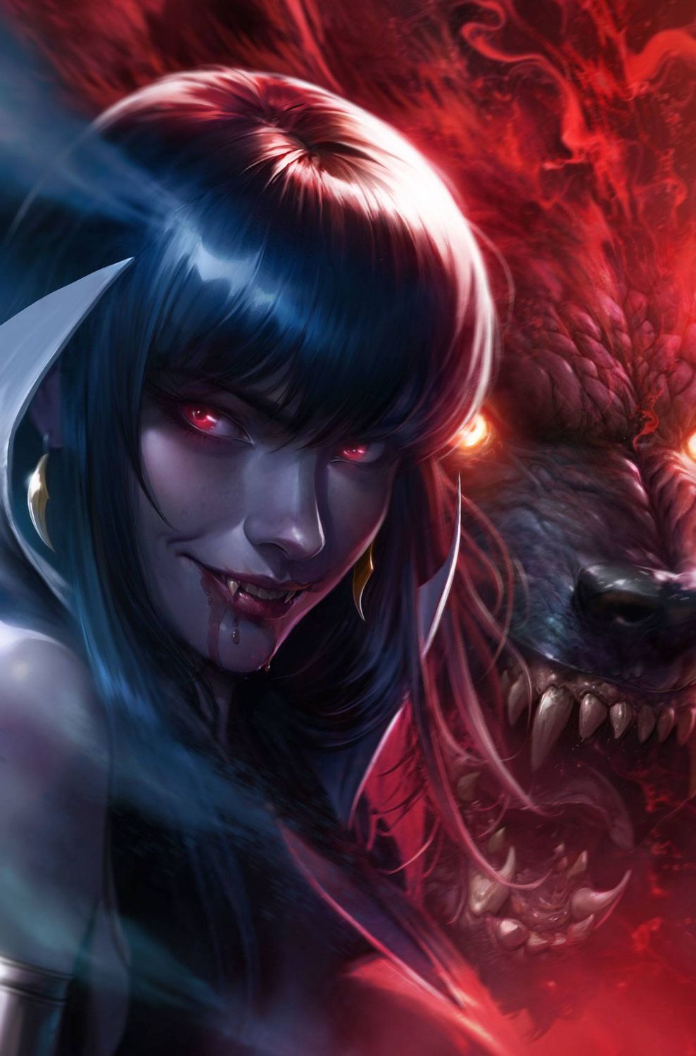 VAMPIRELLA ARMAGEDDON #3 CVR F FRANCESCO MATTINA LTD VIRGIN