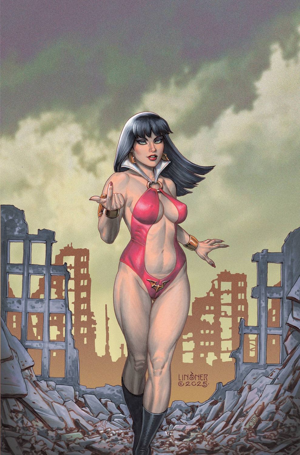 VAMPIRELLA ARMAGEDDON #3 CVR I 1:15 LINSNER VIRGIN