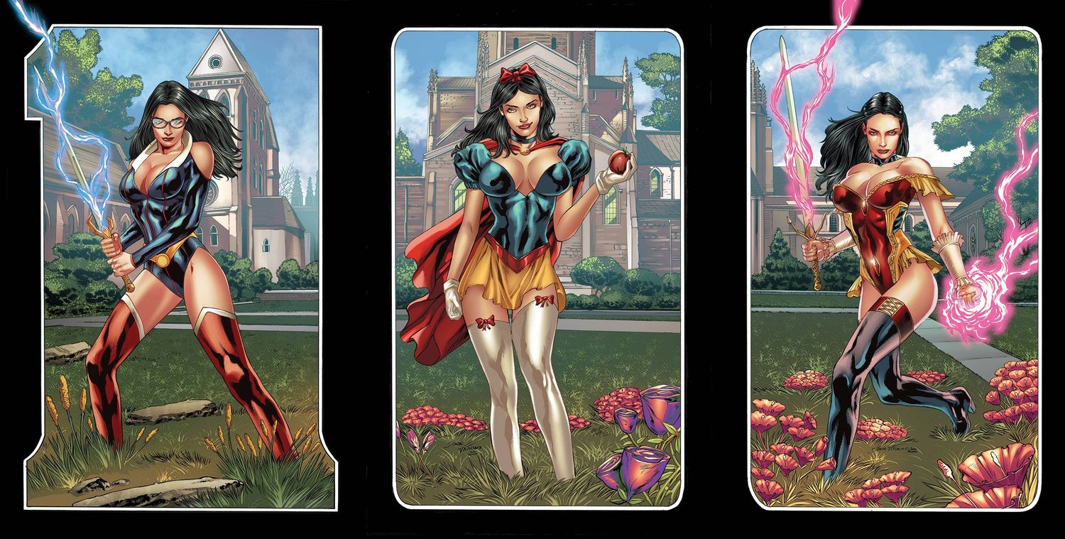 GRIMM FAIRY TALES #100 CVR J VITORINO TRIFOLD