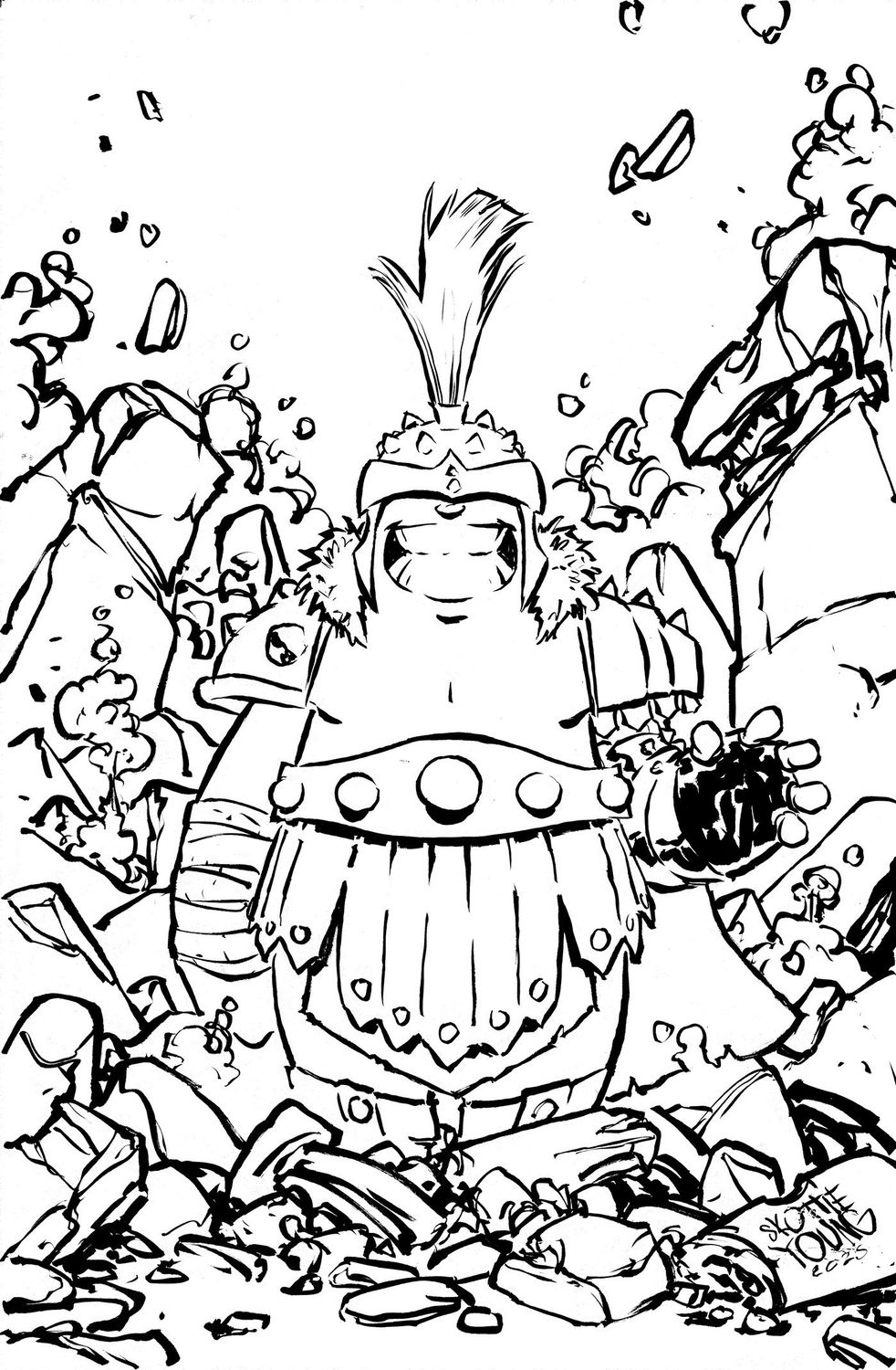 IMPERIAL #2 SKOTTIE YOUNG 1:25 VIRGIN 2ND PRINTING VARIANT