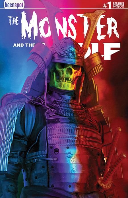 MARK SPEARS MONSTERS THE MONSTER & THE WOLF #1 CVR B 1:250 MARK SPEARS HOLOFOIL VAR